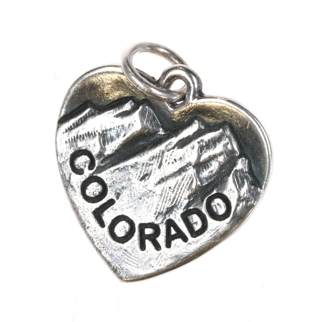 James Avery Love Colorado charm sterling silver