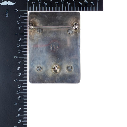 Sterling carved beaver belt buckle - Estate Fresh Austin