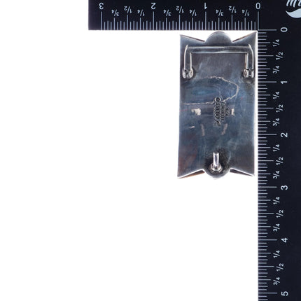 Pat Areias Sterling/Jeweler's Bronze woven belt buckle - Estate Fresh Austin