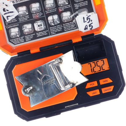 Pat Areias Sterling/Jeweler's Bronze woven belt buckle - Estate Fresh Austin