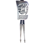 Floyd Namingha Lomakuyvaya Hopi Overlay bolo tie sterling silver - Estate Fresh Austin