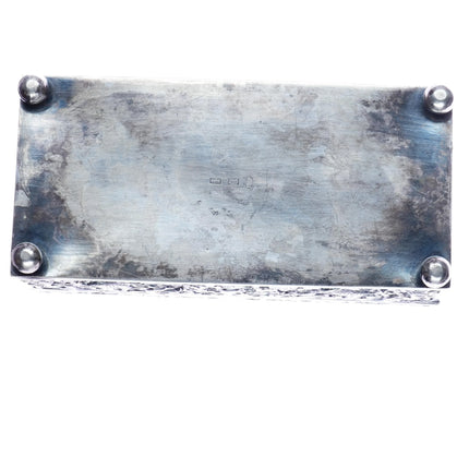 c1900 Large Antique Chinese Silver Wang Hing pierced dragon box - Estate Fresh Austin