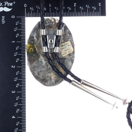 Heavy Vintage sterling brutalist bolo tie - Estate Fresh Austin
