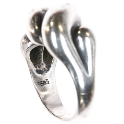 sz10.25 James Avery modernist ring sterling silver