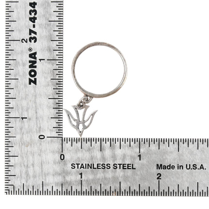 sz5 James Avery Descending Dove charm ring sterling silver - Estate Fresh Austin
