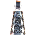Rosita Singer Navajo sterling mixed metals storyteller pendant - Estate Fresh Austin