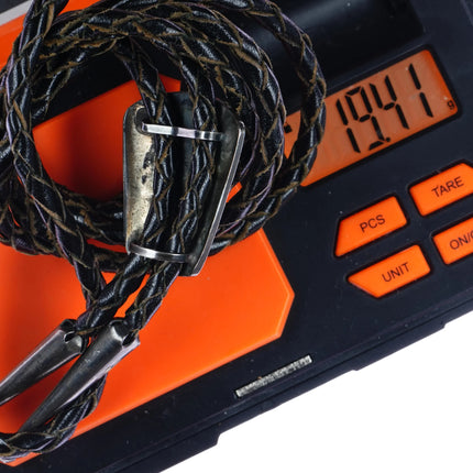 c1950 Navajo silver thunderbird bolo tie - Estate Fresh Austin