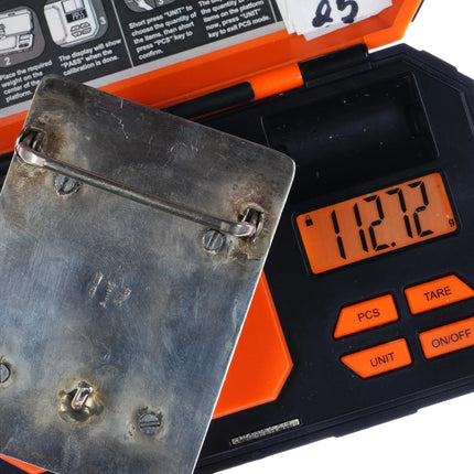 Sterling carved beaver belt buckle - Estate Fresh Austin