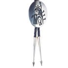 Weaver Selina Hopi Overlay bolo tie sterling silver - Estate Fresh Austin