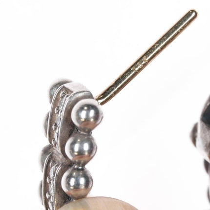 LAGOS Caviar Spark Diamond Huggie Earrings Sterling/14k posts - Estate Fresh Austin