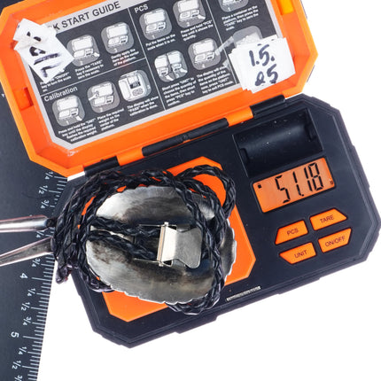 c1980's Navajo sterling/gold filled eagle bolo tie - Estate Fresh Austin