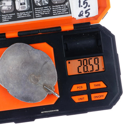 Large 60's-70's Navajo silver and turquoise pendant with feather/blossom - Estate Fresh Austin