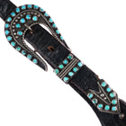 Early Zuni silver snake eye turquoise 3/4
