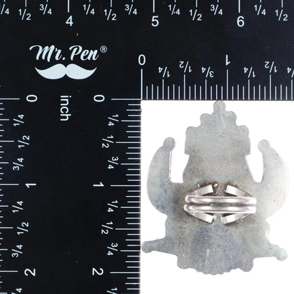 sz7.5 big 50's-60's Big Zuni Knifewing sterling ring - Estate Fresh Austin