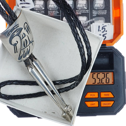 Vintage Hopi Hopicrafts Bolo tie Sterling silver - Estate Fresh Austin