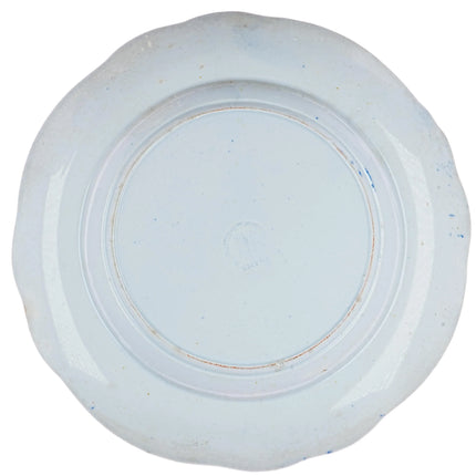 c1830 Adams Dark Blue Staffordshire plate Villa/Cottage possibly historical - Estate Fresh Austin