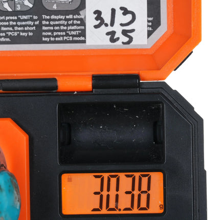 6" 30's-40's Navajo silver and turquoise arrow stamped cuff bracelet - Estate Fresh Austin