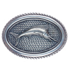 Jeff Deegan sterling Swordfish belt buckle - Estate Fresh Austin
