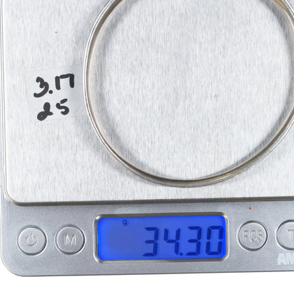 8" Retired James Avery Sterling Exotic Cats bangle bracelet - Estate Fresh Austin