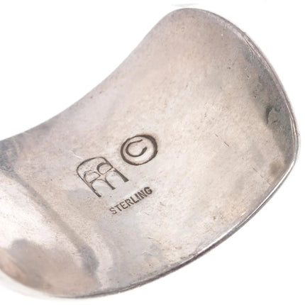 6.75" Beauford Dawahoya (1938-1998) Hopi overlay cuff bracelet sterling silver - Estate Fresh Austin
