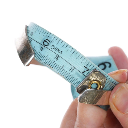 7" Stacey Josytewa Hopi Overlay cuff bracelet sterling silver - Estate Fresh Austin