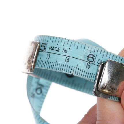 6" Vintage Navajo overlay cuff bracelet sterling silver c - Estate Fresh Austin