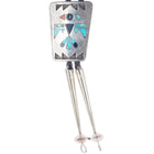 c1960 c-31 Zuni inlay sterling bolo tie with thunderbird - Estate Fresh Austin