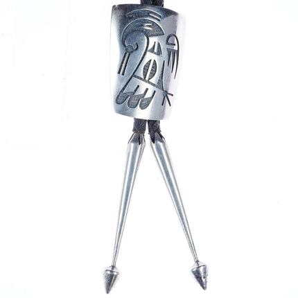 Vintage Hopi Hopicrafts Bolo tie Sterling silver - Estate Fresh Austin