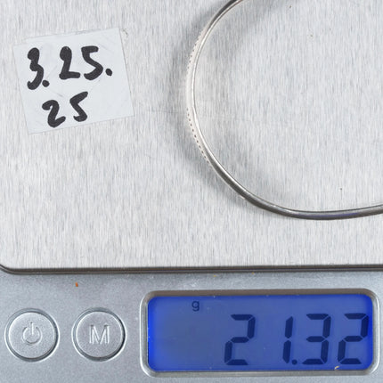 6" Vintage Navajo overlay cuff bracelet sterling silver d - Estate Fresh Austin