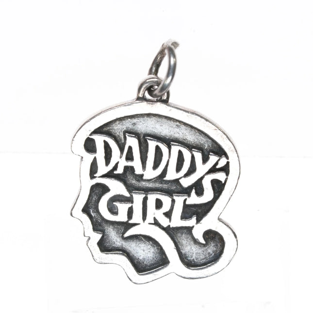 James Avery Daddy's Girl charm sterling silver - Estate Fresh Austin