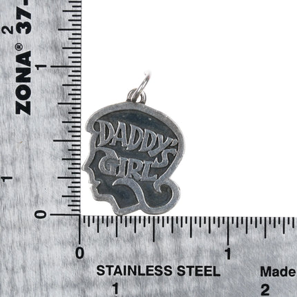 James Avery Daddy's Girl charm sterling silver - Estate Fresh Austin