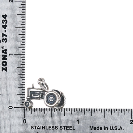 Retired James Avery tractor charm sterling silver - Estate Fresh Austin