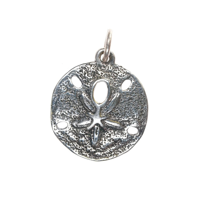 James Avery sand dollar charm sterling silver - Estate Fresh Austin