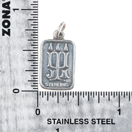 Retired James Avery Craftsman charm sterling silver - Estate Fresh Austin