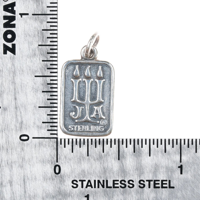 Retired James Avery Craftsman charm sterling silver - Estate Fresh Austin