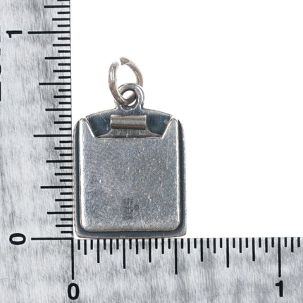 Retired James Avery Miniature picture frame charm sterling silver - Estate Fresh Austin