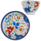 c1830 Staffordshire Gaudy Dutch Single Rose cup and saucer - Estate Fresh Austin