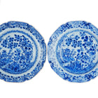 c1790 Qianlong Chinese export blue and white porcelain bowls - Estate Fresh Austin