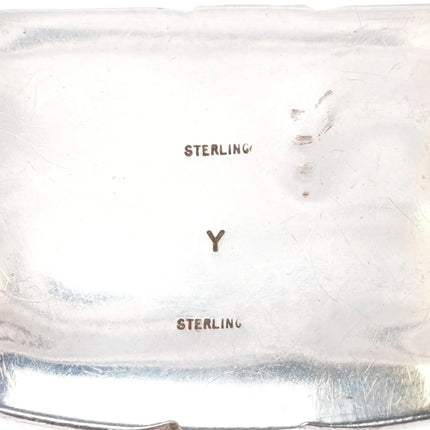 7.375" Johnson Yazzie Navajo 70's Sterling turquoise nugget cuff bracelet - Estate Fresh Austin