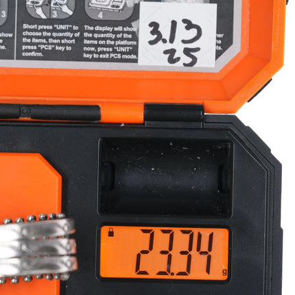 6" three row 30's-40's Zuni silver snake eye turquoise cuff bracelet - Estate Fresh Austin