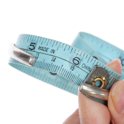 6.25" Nellie Tso Navajo Atkinson Trading post silver cuff bracelet turquoise - Estate Fresh Austin