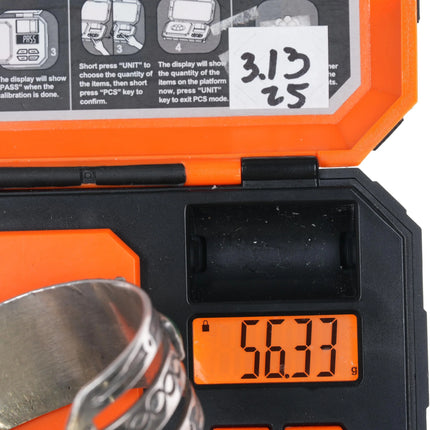 6.75" 30's-40's Vintage Navajo silver green turquoise cuff bracelet - Estate Fresh Austin