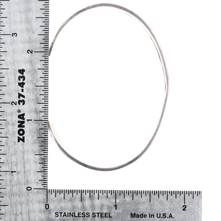 6.25" 20's-30's Navajo ingot silver cuff bracelet with nice stampings - Estate Fresh Austin