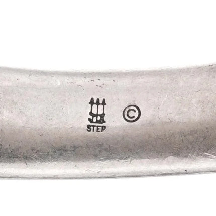 8" Retired James Avery Sterling Exotic Cats bangle bracelet - Estate Fresh Austin