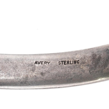 8" Retired James Avery Sterling Exotic Cats bangle bracelet (older) - Estate Fresh Austin