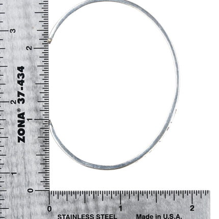 6.25" Jason Takala Hopi 14k/Sterling man in the maze cuff bracelet overlay style - Estate Fresh Austin