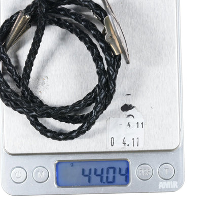 Vintage Silver Cloud Sterling silver bolo tie overlay style - Estate Fresh Austin