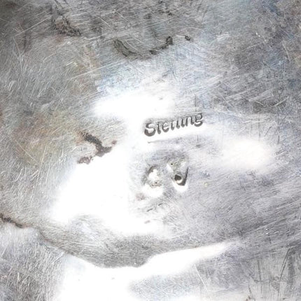 Large Jimmy Yazzie Navajo sterling coral, faux claw needlepoint bolo tie - Estate Fresh Austin