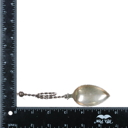 David Andersen 830 Silver Ringebu Demitasse/coffee spoons Sugar tongs butter - Estate Fresh Austin