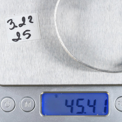 6.75" c1940's UITA22 Dean Kirk Trading Post Navajo silver cuff bracelet - Estate Fresh Austin